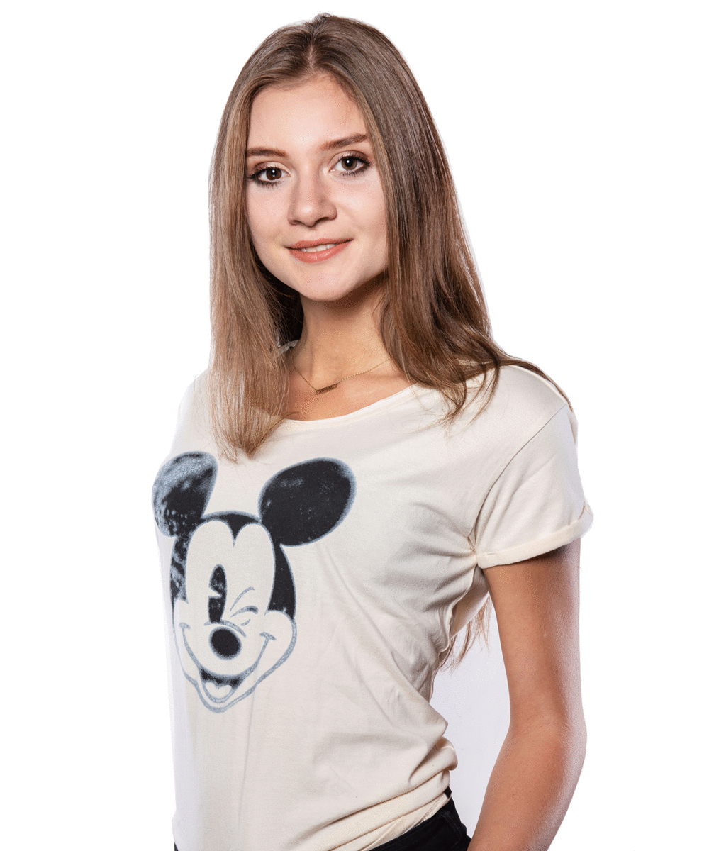 Disney - Mickey Blinking Ladies T-Shirt 2