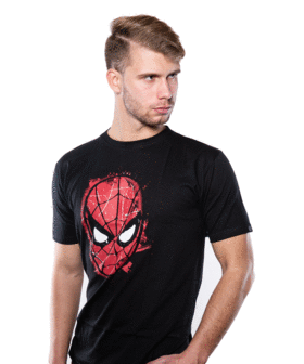 Marvel - Comics Spiderman Mask T-Shirt 2