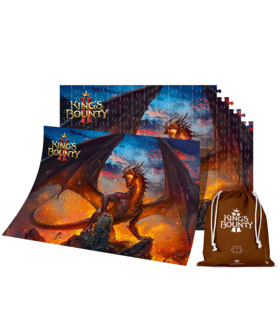 King's Bounty II - Dragon 1000 darabos puzzle