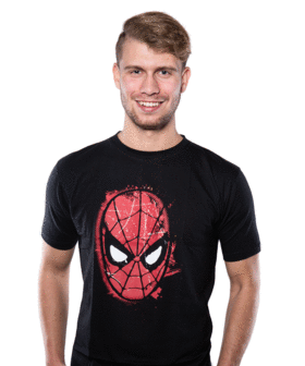 Marvel - Comics Spiderman Mask T-Shirt 1