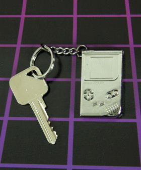 Game Boy - 3D Metal Keyring 2