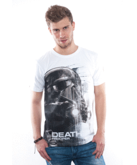 Star Wars - Death Trooper White T-Shirt 1