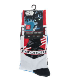 Star Wars - Imperial and Rebel Leaders Fan Socks Set 1