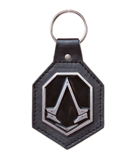 Assassin's Creed - Pu Keychain With Metal Logo Patch 1