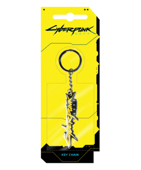 Cyberpunk 2077 - Logo Metal Keychain
